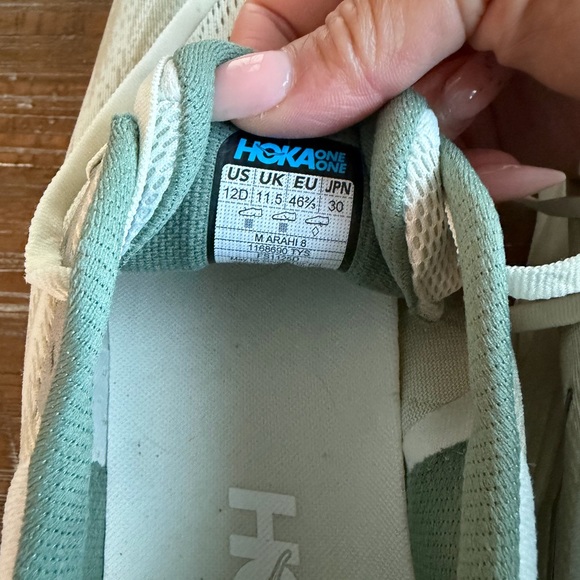 Hoka Arahi 8 men’s Truffle Salt / Oyster Mushroom - Picture 10 of 11